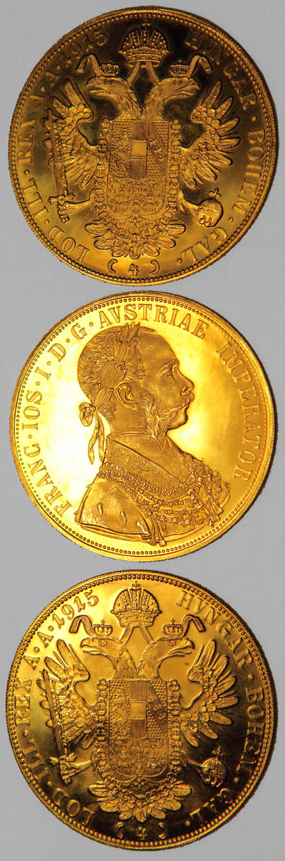 Austrain 4 Dukat (gold coin)