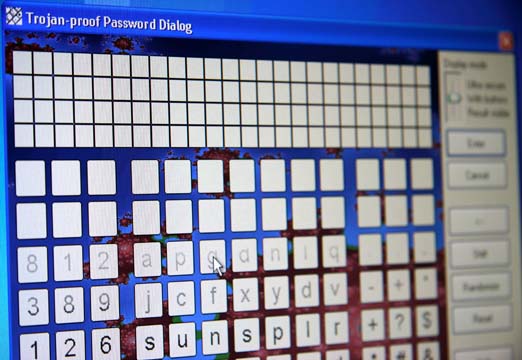 Trojan-Horse-proof Virtaul Keyboard - key characters half visible